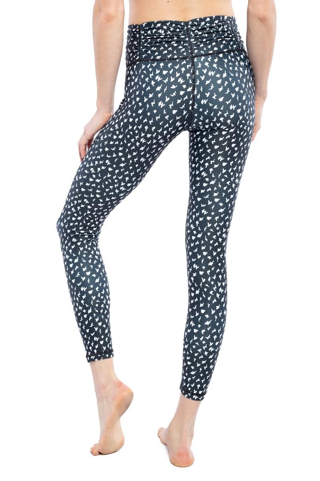 BLISS LEGGING- BLACK WHITE ANIMAL