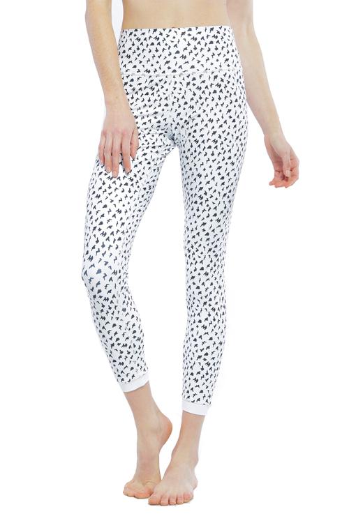 ISLA LEGGING BLACK/ WHITE ANIMAL